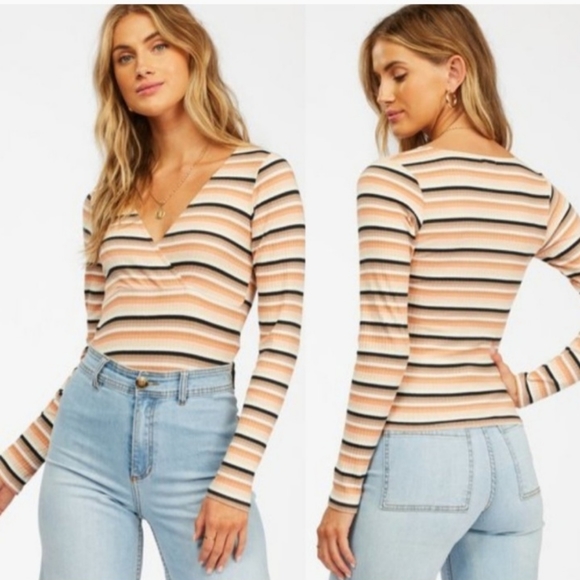 Billabong Taking Time Ribbed Long sleeve - Picture 4 of 4